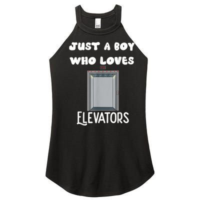 Elevator Boys Ride The Elevator Boys Elevator Women’s Perfect Tri Rocker Tank