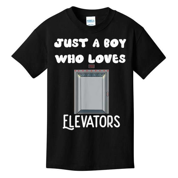 Elevator Boys Ride The Elevator Boys Elevator Kids T-Shirt