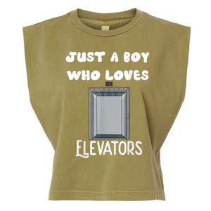 Elevator Boys Ride The Elevator Boys Elevator Garment-Dyed Women's Muscle Tee