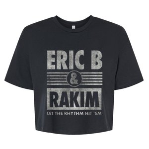 Eric B & Rakim – Let The Ryth HitEm Bella+Canvas Jersey Crop Tee