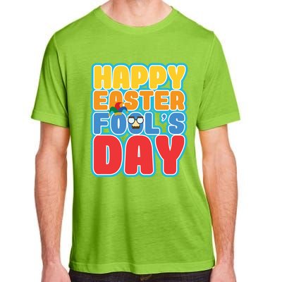 Easter Bunny Rabbit Eggs April 1 Fools Day Gift Adult ChromaSoft Performance T-Shirt