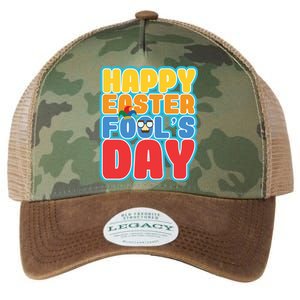 Easter Bunny Rabbit Eggs April 1 Fools Day Gift Legacy Tie Dye Trucker Hat