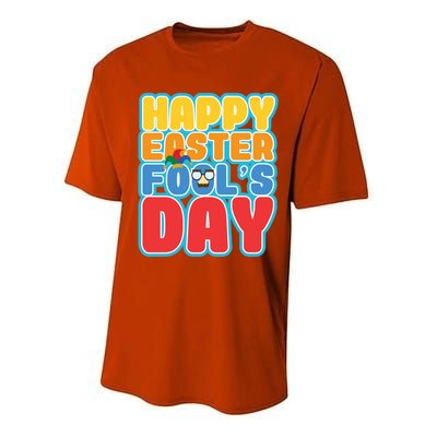 Easter Bunny Rabbit Eggs April 1 Fools Day Gift Performance Sprint T-Shirt