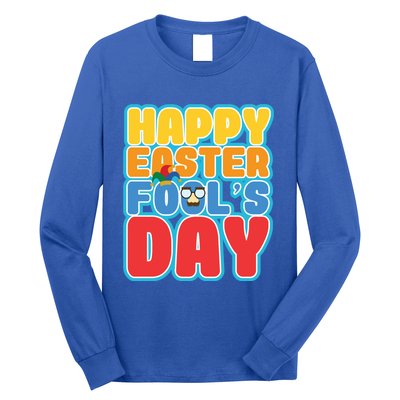 Easter Bunny Rabbit Eggs April 1 Fools Day Gift Long Sleeve Shirt