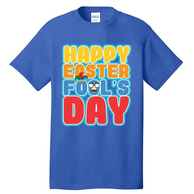 Easter Bunny Rabbit Eggs April 1 Fools Day Gift Tall T-Shirt