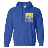 Easter Bunny Rabbit Eggs April 1 Fools Day Gift Full Zip Hoodie