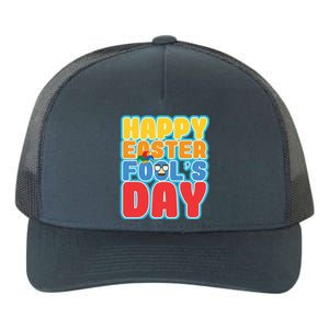 Easter Bunny Rabbit Eggs April 1 Fools Day Gift Yupoong Adult 5-Panel Trucker Hat