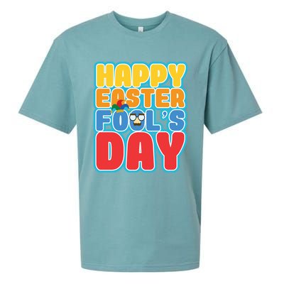 Easter Bunny Rabbit Eggs April 1 Fools Day Gift Sueded Cloud Jersey T-Shirt