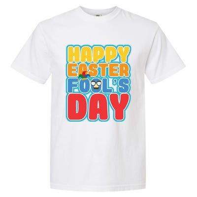 Easter Bunny Rabbit Eggs April 1 Fools Day Gift Garment-Dyed Heavyweight T-Shirt