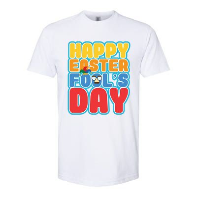 Easter Bunny Rabbit Eggs April 1 Fools Day Gift Softstyle CVC T-Shirt