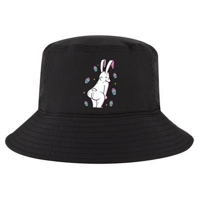Easter Bunny Rabbit Butt Funny Colorful Eggs Cool Comfort Performance Bucket Hat
