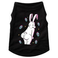 Easter Bunny Rabbit Butt Funny Colorful Eggs Doggie Tank