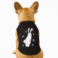 Easter Bunny Rabbit Butt Funny Colorful Eggs Doggie Tank