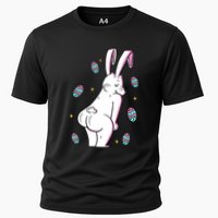 Easter Bunny Rabbit Butt Funny Colorful Eggs Performance Shirt
