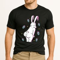 Easter Bunny Rabbit Butt Funny Colorful Eggs Performance Shirt