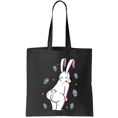 Easter Bunny Rabbit Butt Funny Colorful Eggs Bag