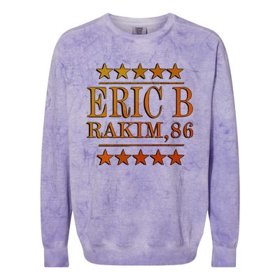 Eric B Rakim Colorblast Crewneck Sweatshirt