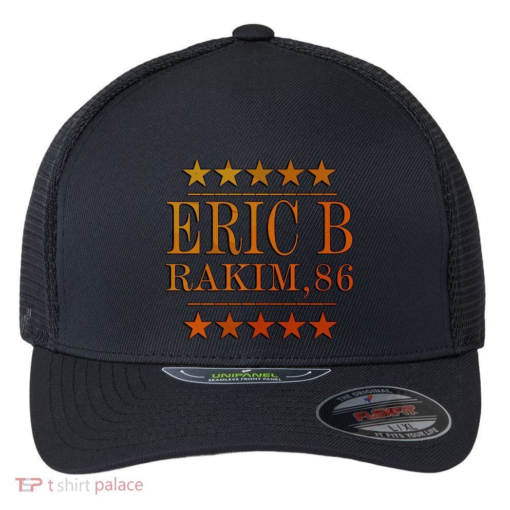 Eric B Rakim Flexfit Unipanel Trucker Cap