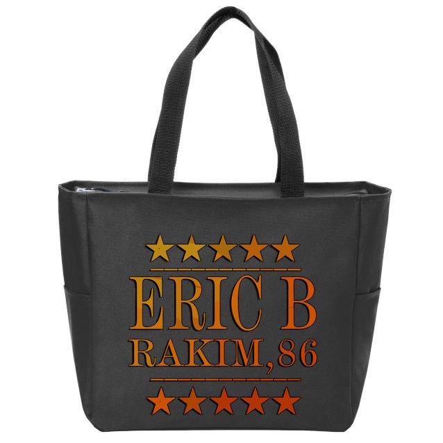 Eric B Rakim Zip Tote Bag