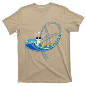 Easter Bunny Rabbit Roller Coaster Theme Park Ride T-Shirt