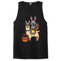 Easter Bunny Sloth On Llama Eggs Cute Alpaca PosiCharge Competitor Tank