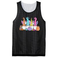 Easter Bunny Spring Gnome Easter Egg Hunting And Basket Mesh Reversible Basketball Jersey Tank