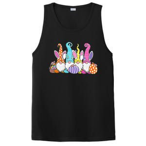 Easter Bunny Spring Gnome Easter Egg Hunting And Basket PosiCharge Competitor Tank