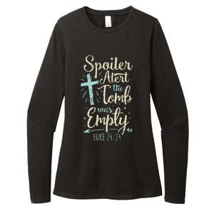 Easter Basket Stuffers Spoiler Alert Tomb Was Empty Womens CVC Long Sleeve Shirt