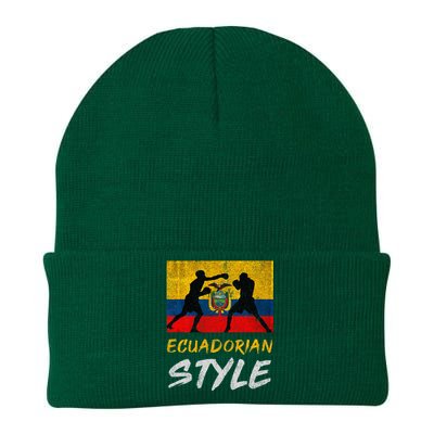 Ecuadorian Boxing Style Ecuador Pride Boxing Knit Cap Winter Beanie