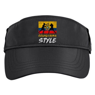 Ecuadorian Boxing Style Ecuador Pride Boxing Adult Drive Performance Visor