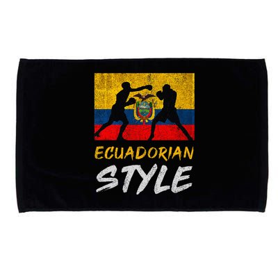 Ecuadorian Boxing Style Ecuador Pride Boxing Microfiber Hand Towel