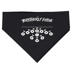 Eagles Brotherly Shove USA-Made Doggie Bandana