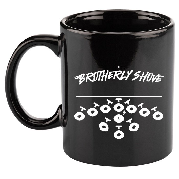 Eagles Brotherly Shove 11oz C Handle Ceramic Mug