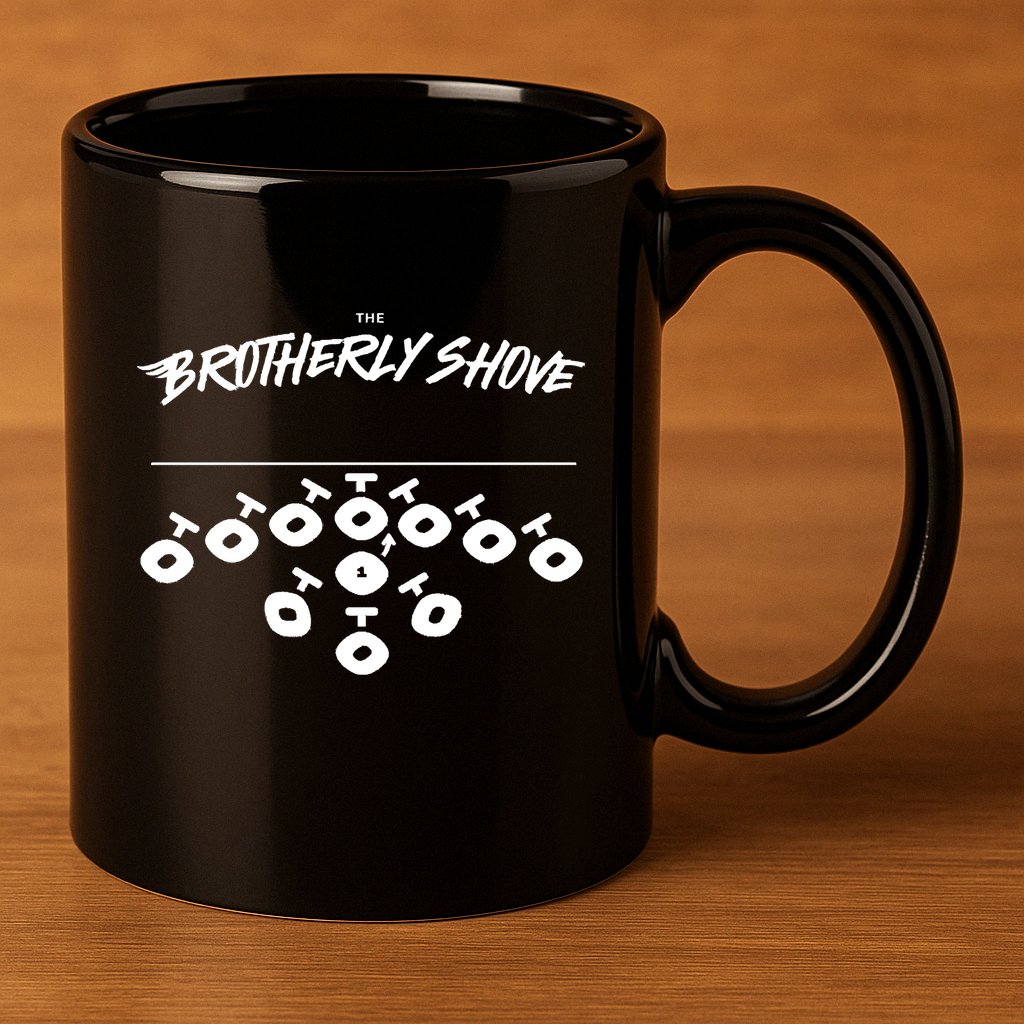 Eagles Brotherly Shove 11oz C Handle Ceramic Mug