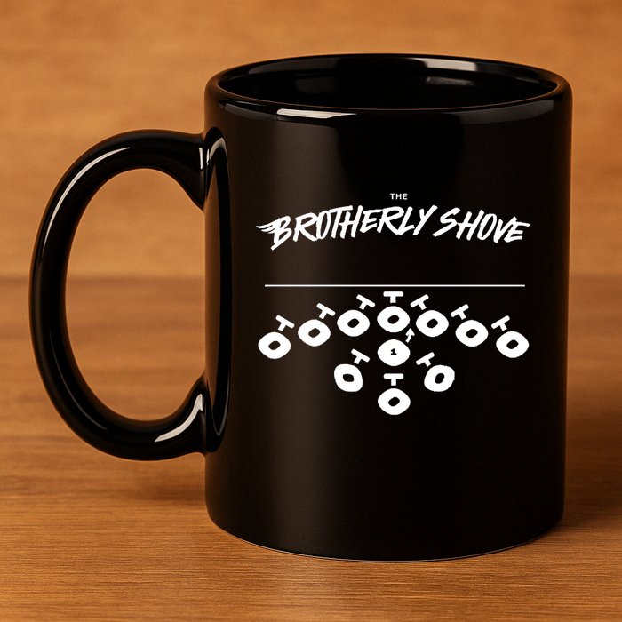 Eagles Brotherly Shove 11oz C Handle Ceramic Mug