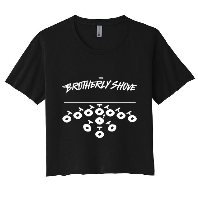 Eagles Brotherly Shove Crop Top