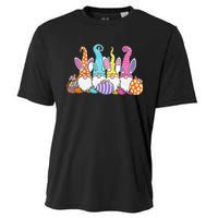 Easter Bunny Spring Gnome Easter Egg Hunting And Basket Cooling Performance Crew T-Shirt