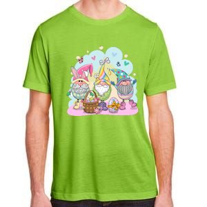 Easter Bunny Spring Gnome Egg Hunt Cute Basket Adult ChromaSoft Performance T-Shirt