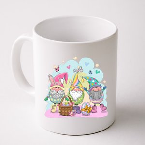 Easter Bunny Spring Gnome Egg Hunt Cute Basket Coffee Mug