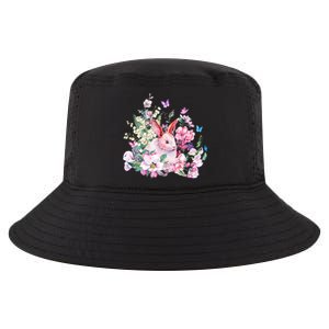 Easter Bunny Spring Flower Cool Comfort Performance Bucket Hat