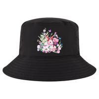 Easter Bunny Spring Flower Cool Comfort Performance Bucket Hat