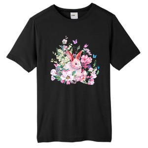 Easter Bunny Spring Flower Tall Fusion ChromaSoft Performance T-Shirt