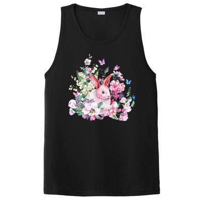 Easter Bunny Spring Flower PosiCharge Competitor Tank