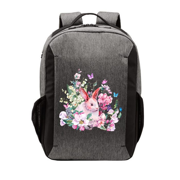 Easter Bunny Spring Flower Vector Backpack