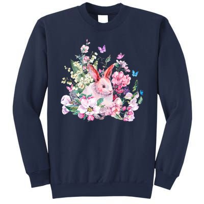 Easter Bunny Spring Flower Sweatshirt