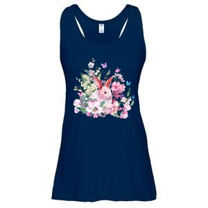 Easter Bunny Spring Flower Ladies Essential Flowy Tank