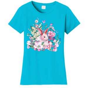 Easter Bunny Spring Flower Women's T-Shirt