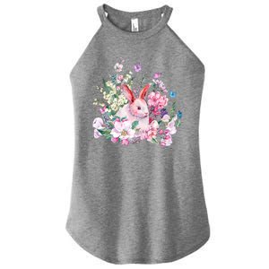 Easter Bunny Spring Flower Women's Perfect Tri Rocker Tank