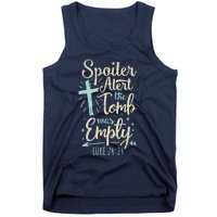 Easter Basket Stuffers Spoiler Alert Tomb Was Empty Tank Top