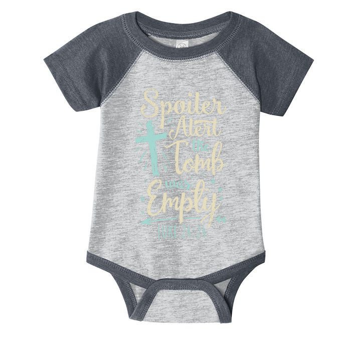 Easter Basket Stuffers Spoiler Alert Tomb Was Empty Infant Baby Jersey Bodysuit